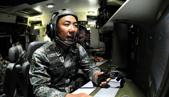 記北京軍區(qū)某機步團團長滿廣志