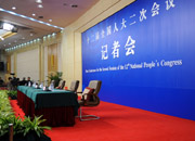 外長記者會現場