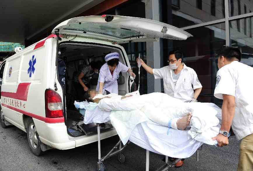 江蘇昆山爆炸事故部分傷員轉(zhuǎn)至無(wú)錫治療