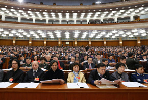 全國政協委員在聽會