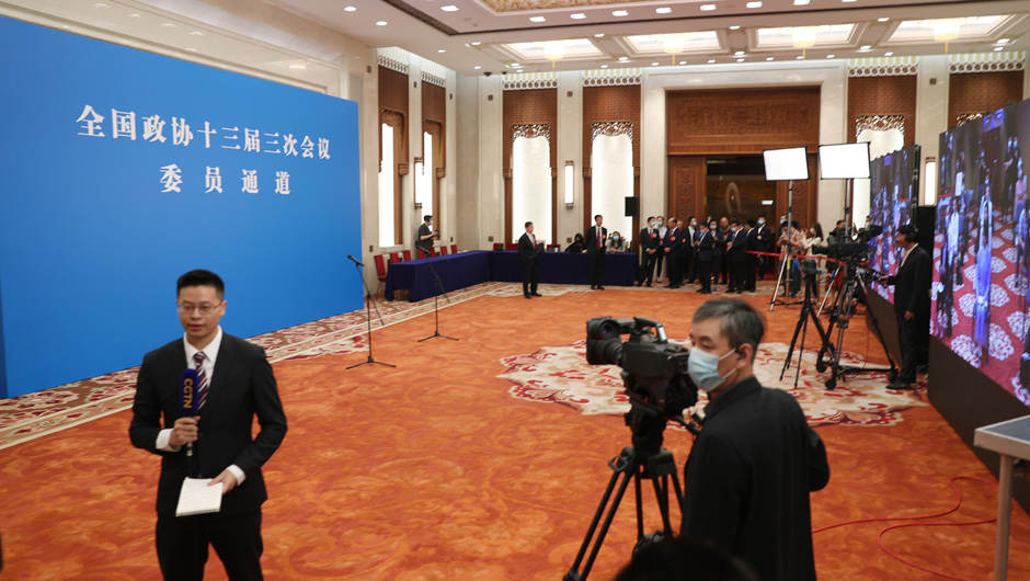 &ldquo;委員通道&rdquo;現(xiàn)場