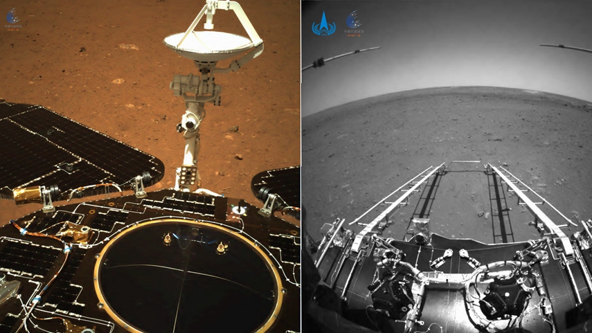 探索星辰大海 祝融號&ldquo;來信&rdquo;了！