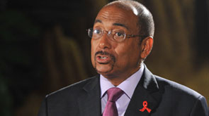 聯合國艾滋病規劃署執行主任米歇爾&middot;西迪貝