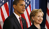 希拉里&ldquo;停火&rdquo;奧巴馬，現時而已？